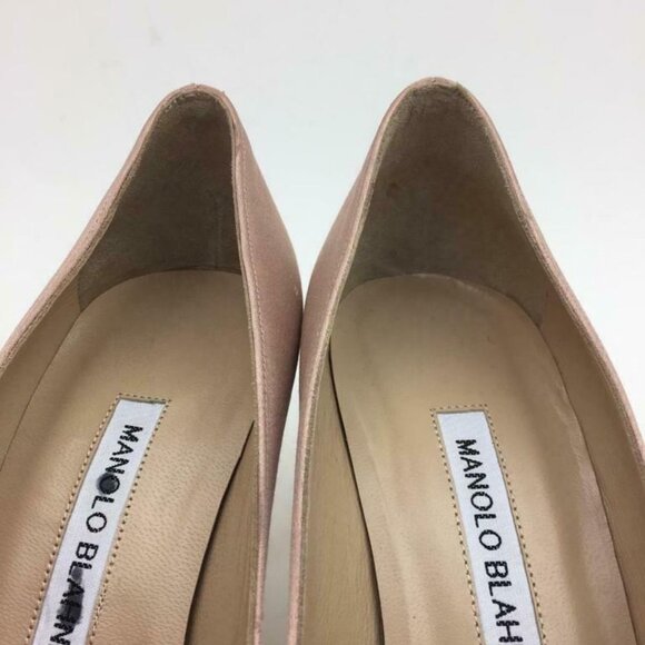 MANOLO BLAHNIK Hangisi Pump sz 6.5 - Picture 9 of 13